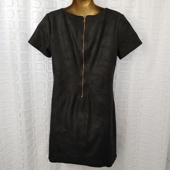 HALE Bob Leather Look Dress Size M - Picture 8 of 16